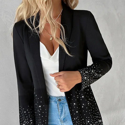 Veste Paillette Femme Noire - vestes