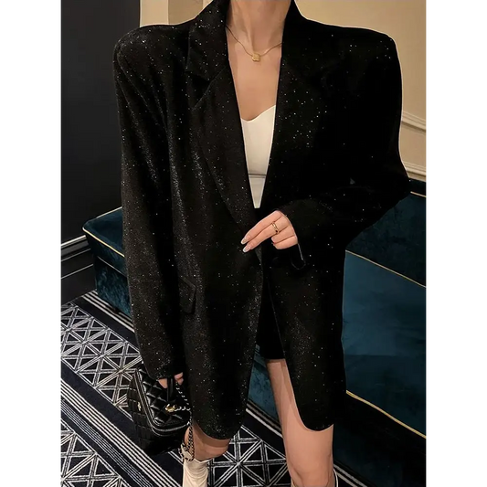 Veste Paillettes Femme Longue - vestes